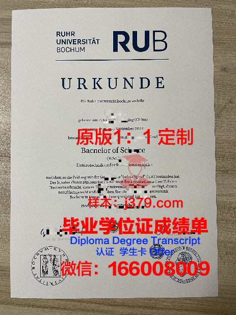 波鸿大学毕业证书(毕业证书大学)