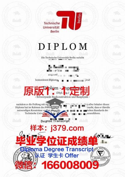 柏林斯泰恩拜斯应用技术大学毕业证封面(德国柏林斯泰恩拜斯大学)