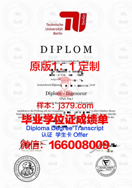 柏林工业大学毕业证外壳(柏林工业大学英文授课)