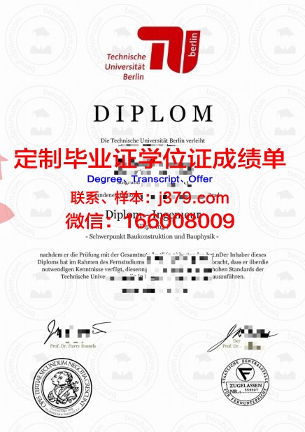 柏林自由大学毕业证真伪