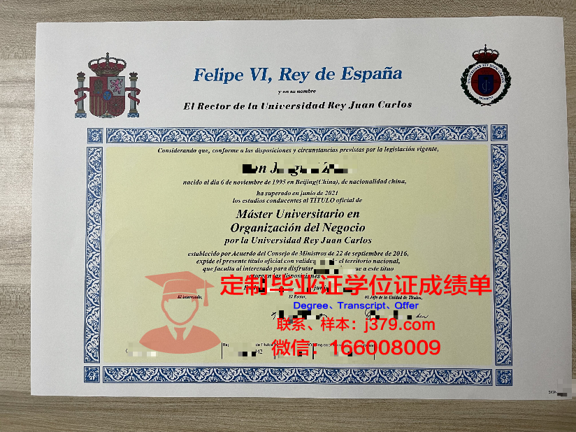 胡安卡洛斯国王大学毕业证书模板(马德里胡安卡洛斯国王大学国内认可吗)
