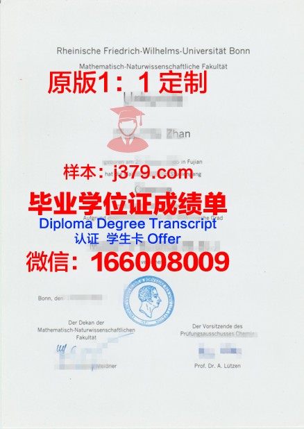 波恩大学毕业学位