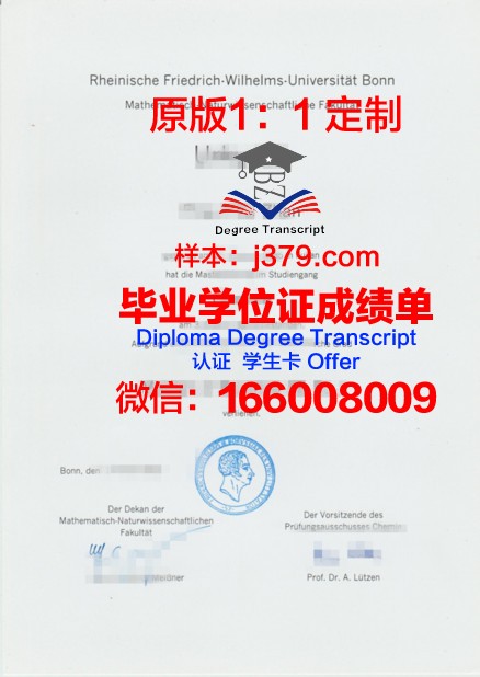 波恩大学学历证书(波恩大学学历证书编号查询)