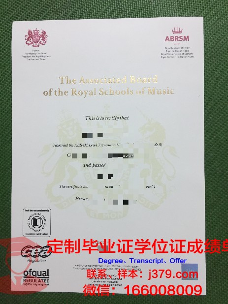 弗赖堡音乐学院硕士毕业证书样本(佛莱堡音乐学院)