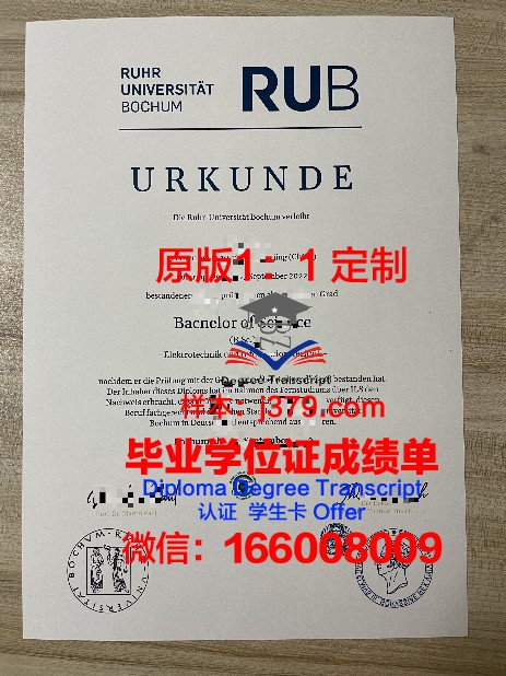 波鸿大学毕业证成绩单(波鸿大学毕业证成绩单怎么打印)