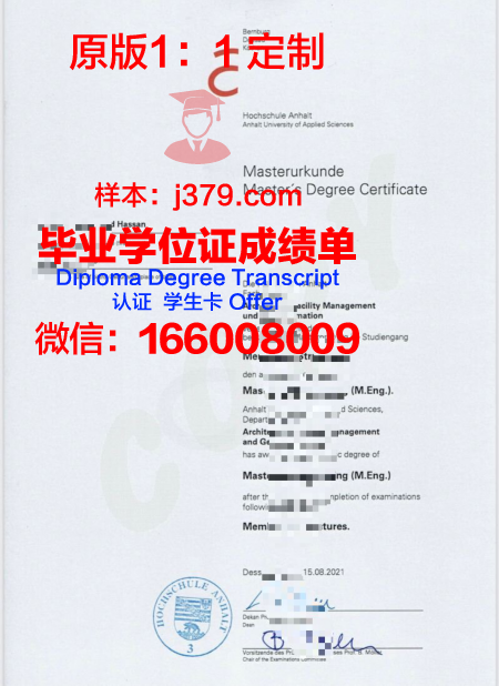 波恩-莱茵-锡格应用技术大学学历证书