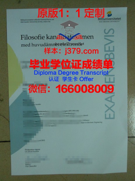 瑞典理工硕士毕业证:开启国际职场大门的钥匙