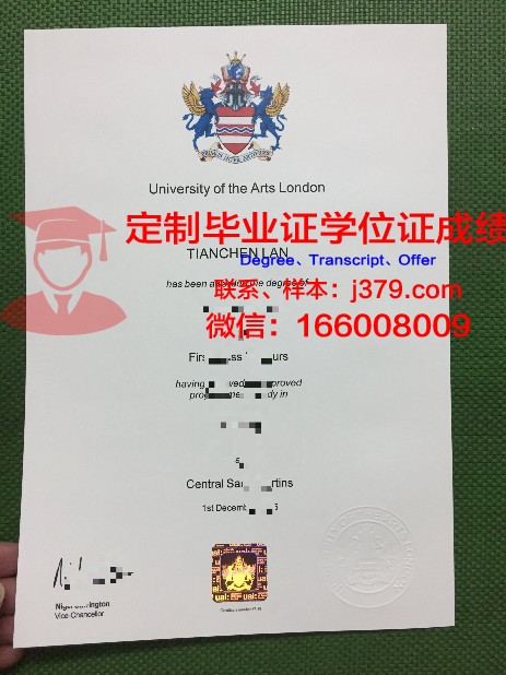 林茨艺术与工业设计大学学历证书