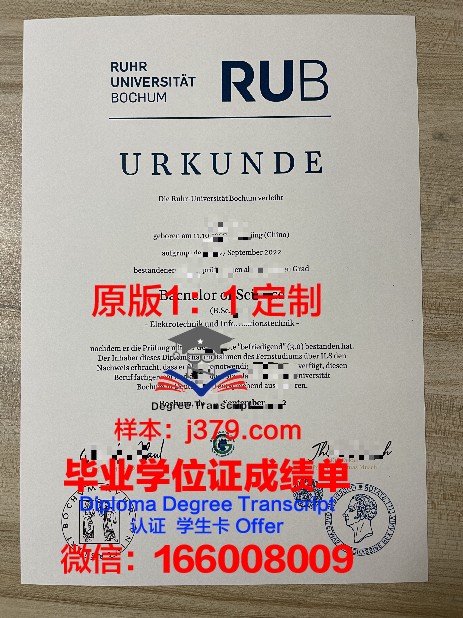 波鸿大学硕士毕业证:开启人生新篇章的钥匙