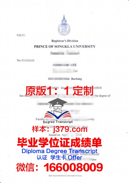 泰国清迈大学毕业证(泰国清迈大学入学条件)
