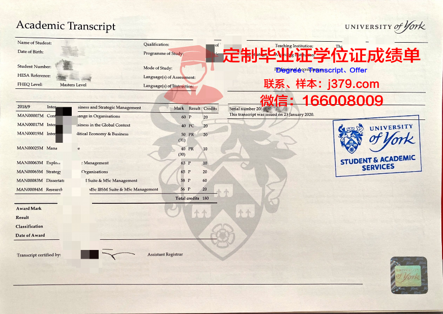 约克维尔大学毕业证:开启全球化职业之路的通行证