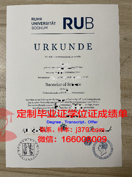 波鸿大学毕业证翻译(波鸿大学毕业证翻译成英文)