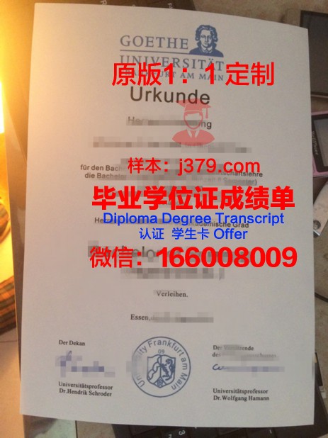 法兰克福金融与管理学院毕业证图片(法兰克福管理学院好吗)