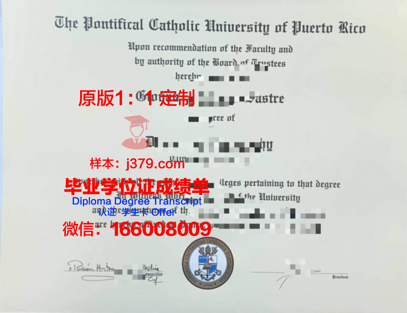波多黎各大学毕业证尺寸(波多黎各学校)