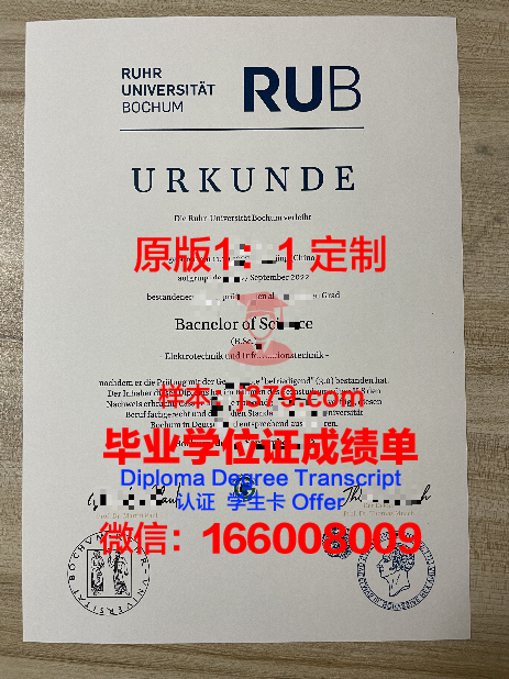波鸿大学毕业证案例(波鸿大学怎么样)