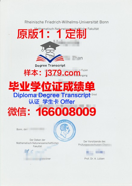 波恩大学毕业证图片(波恩大学毕业证图片样本)