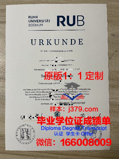 波鸿大学毕业证案例(波鸿大学怎么样)