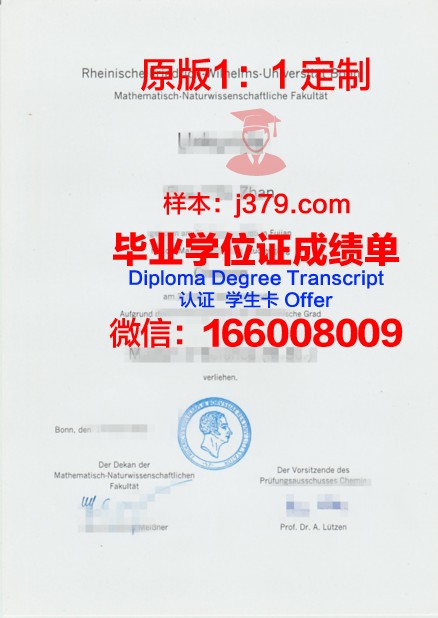 波恩大学毕业证什么样子(波恩大学有哪些专业)