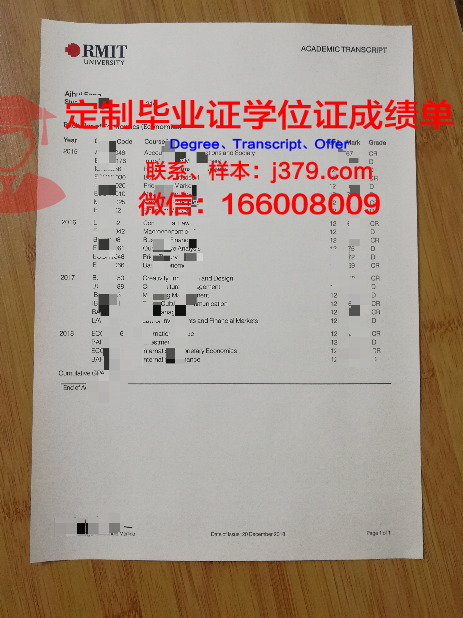 澳洲大学毕业证上有成绩吗(澳洲大学毕业证会被取消吗)