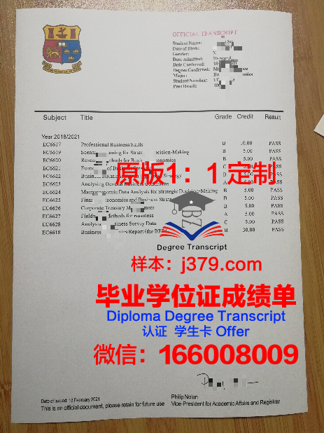 邦雅斯兰国立大学毕业文凭