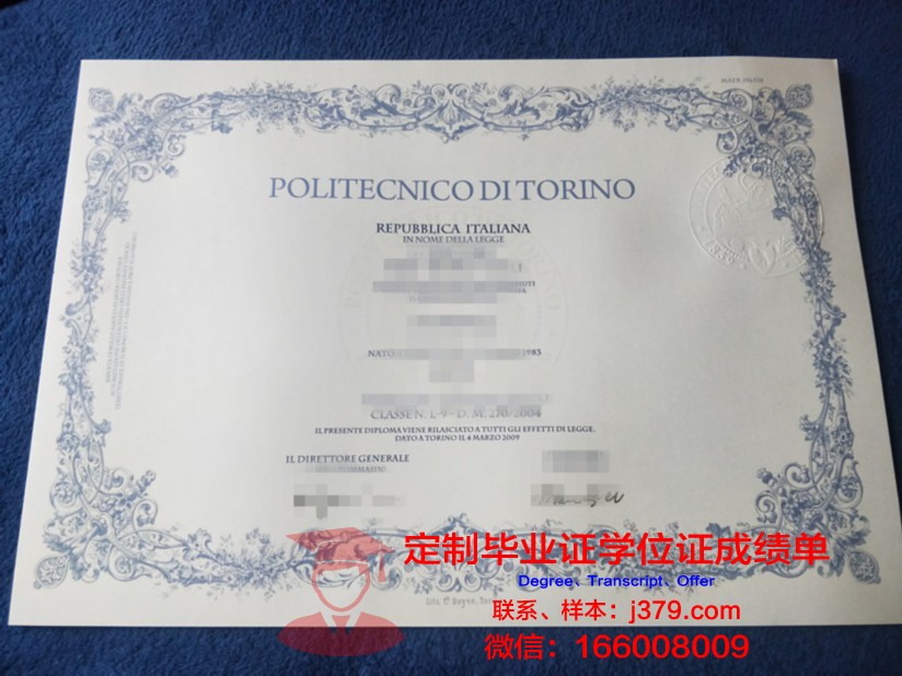 都灵理工大学证书(都灵理工大学毕业证)
